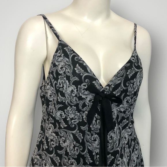 NWOT Silk & Satin Flouncy Flowy Baby Doll Nightie - Picture 5 of 9